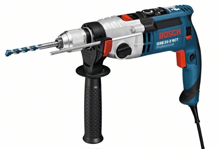 BOSCH IMPACT DRILL GSB21-2 KLC RCT KLC 1300W 0-900/3000 RPM 22 MM